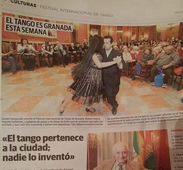 El tango es Granada esta semana
